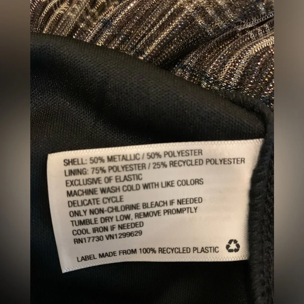 1X shimmery sparkly holiday dress plus size - Picture 3 of 14